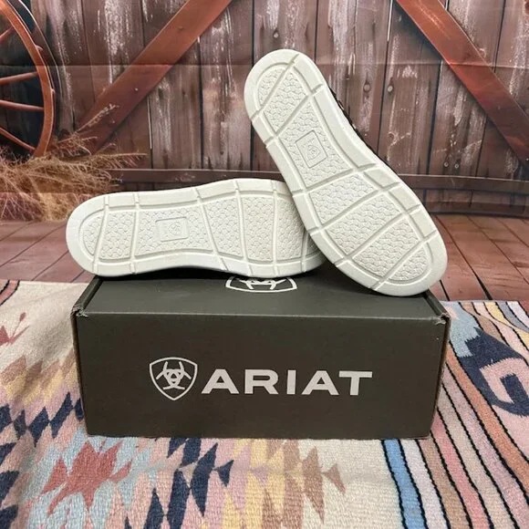 Women's Ariat 10029737 Ryder Leopard Print Shoe - Picture 3 of 3